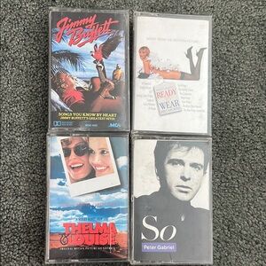'So' Cassette Tape - Black and White JIMMY BUFFET , Thelma and Louise’s